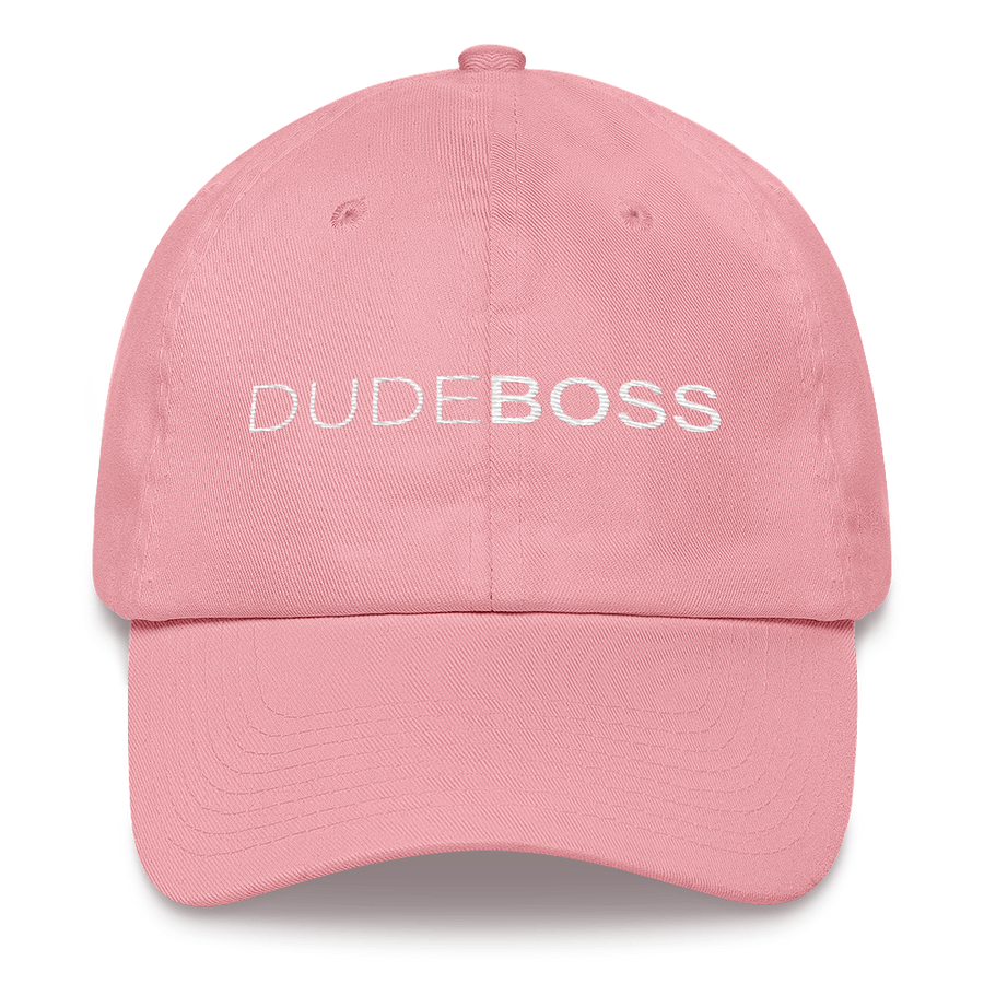 DUDE BOSS Hat - Pink