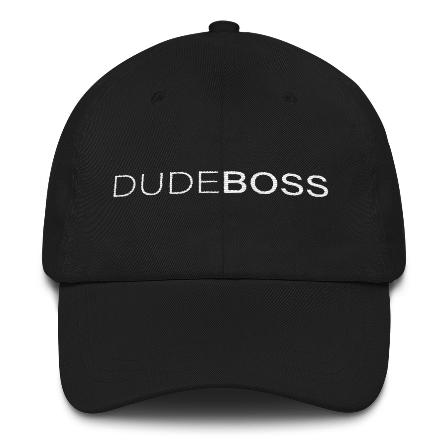 DUDE BOSS hat - Black
